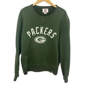 DR Green Bay Packers NFL '47 Brand Green Pullover Men's XL Super Bowl Football
